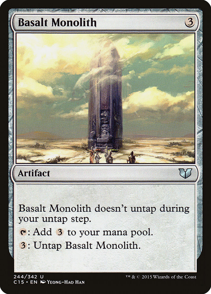 Basalt Monolith [Commander 2015] | Shuffle n Cut Hobbies & Games