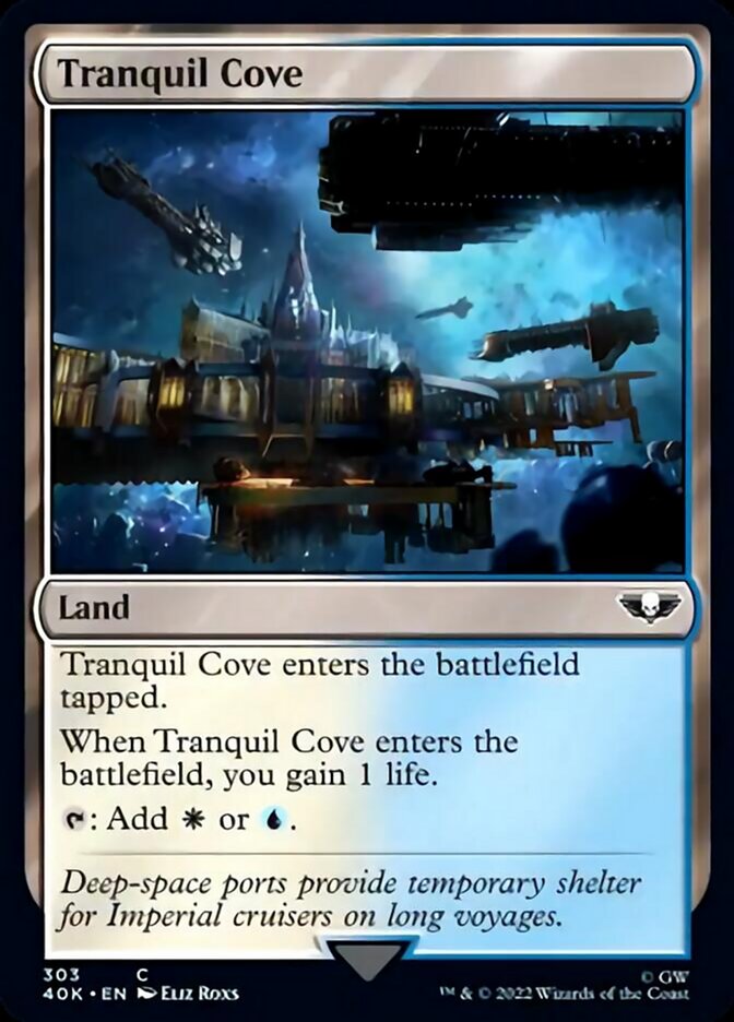 Tranquil Cove (Surge Foil) [Warhammer 40,000] | Shuffle n Cut Hobbies & Games