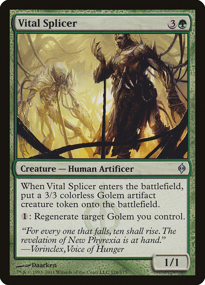 Vital Splicer [New Phyrexia] | Shuffle n Cut Hobbies & Games