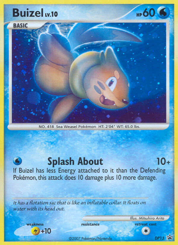 Buizel (DP13) [Diamond & Pearl: Black Star Promos] | Shuffle n Cut Hobbies & Games