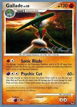 Gallade LV.55 (2/17) (Boltevoir - Michael Pramawat) [World Championships 2010] | Shuffle n Cut Hobbies & Games