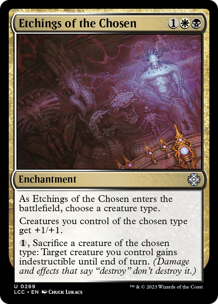 Etchings of the Chosen [The Lost Caverns of Ixalan Commander] | Shuffle n Cut Hobbies & Games