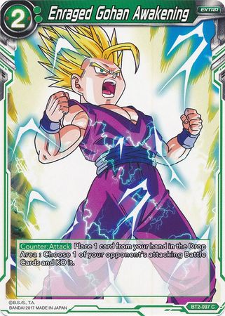 Enraged Gohan Awakening [BT2-097] | Shuffle n Cut Hobbies & Games