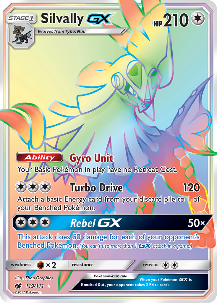 Silvally GX (119/111) [Sun & Moon: Crimson Invasion] | Shuffle n Cut Hobbies & Games