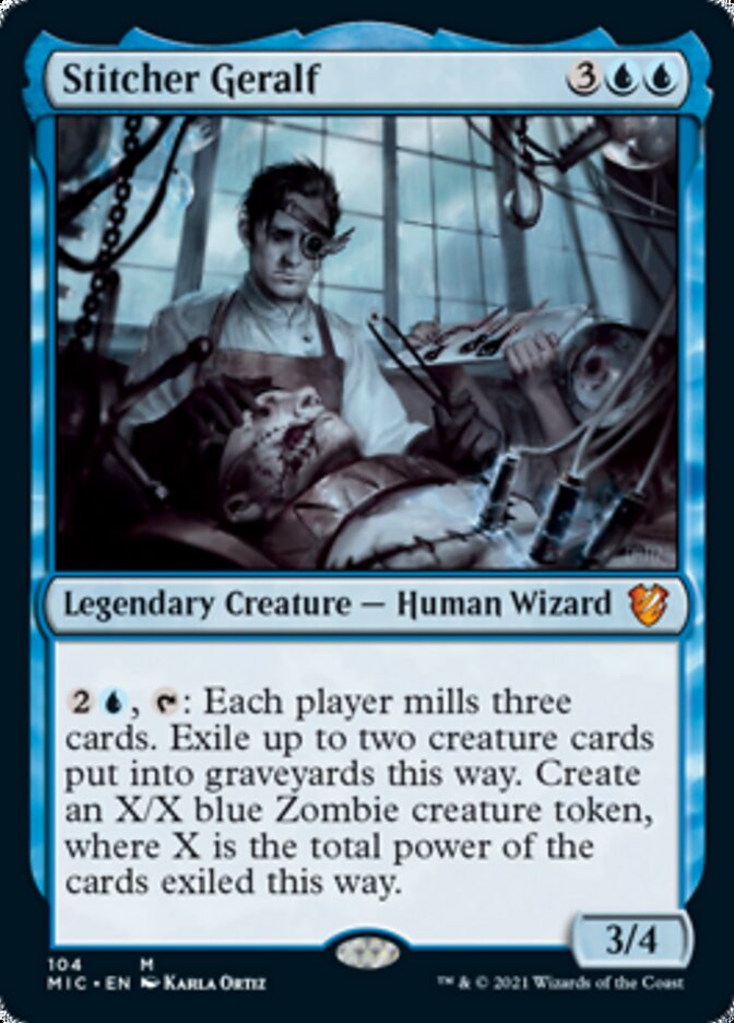 Stitcher Geralf [Innistrad: Midnight Hunt Commander] | Shuffle n Cut Hobbies & Games