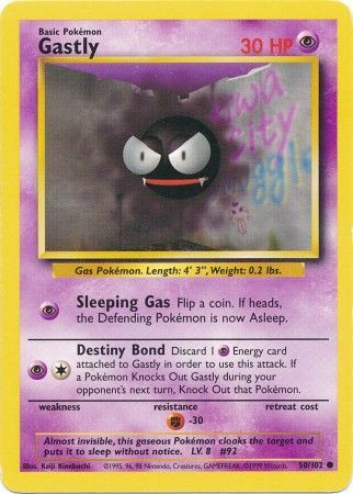 Gastly (50/102) [Base Set Unlimited] | Shuffle n Cut Hobbies & Games