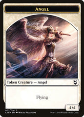 Manifest // Angel Double-Sided Token [Commander 2018 Tokens] | Shuffle n Cut Hobbies & Games