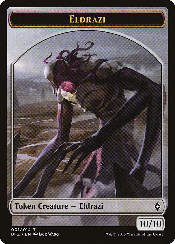 Eldrazi Token [Battle for Zendikar Tokens] | Shuffle n Cut Hobbies & Games