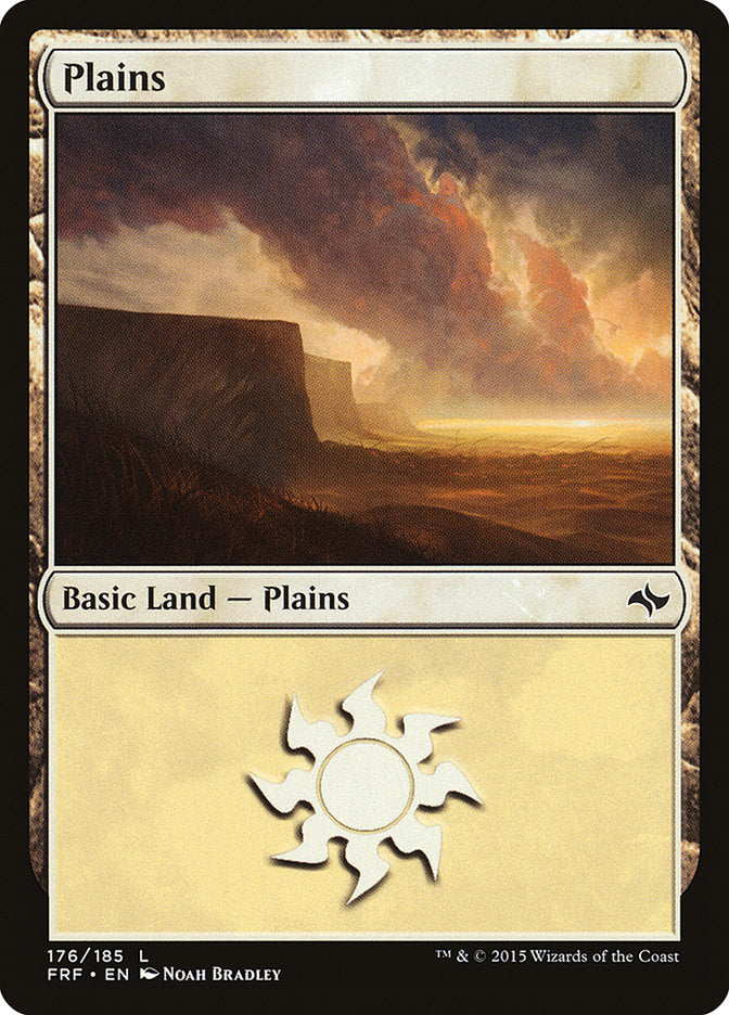 Plains (176) [Fate Reforged] | Shuffle n Cut Hobbies & Games