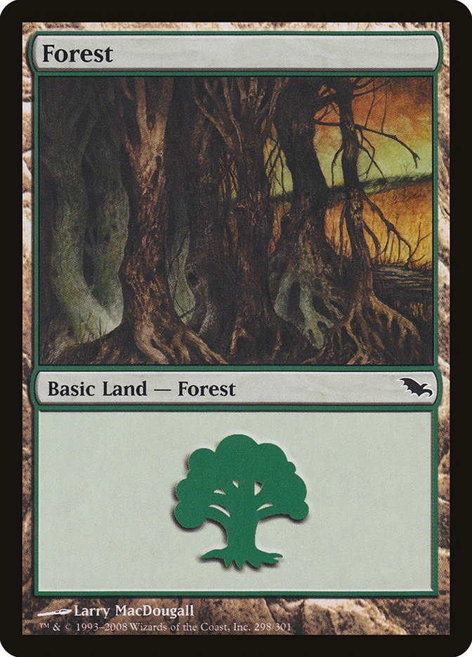 Forest (298) [Shadowmoor] | Shuffle n Cut Hobbies & Games