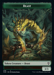 Satyr // Beast Double-Sided Token [Commander Legends: Battle for Baldur's Gate Tokens] | Shuffle n Cut Hobbies & Games