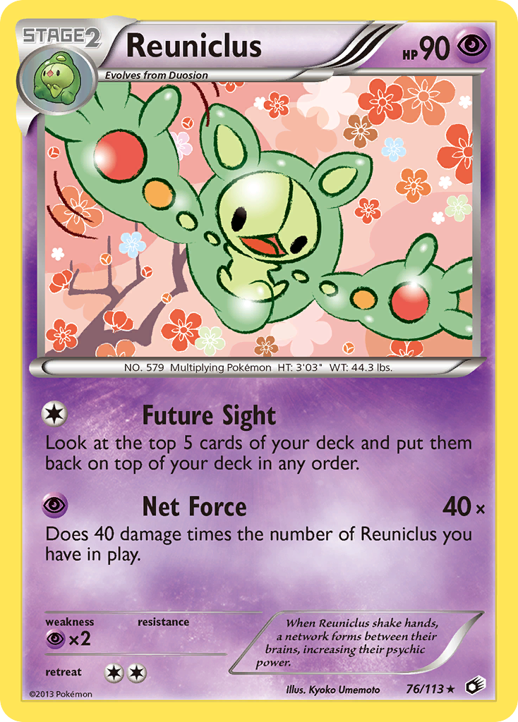 Reuniclus (76/113) [Black & White: Legendary Treasures] | Shuffle n Cut Hobbies & Games