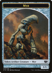 Myr // Pentavite Double-Sided Token [Commander 2014 Tokens] | Shuffle n Cut Hobbies & Games