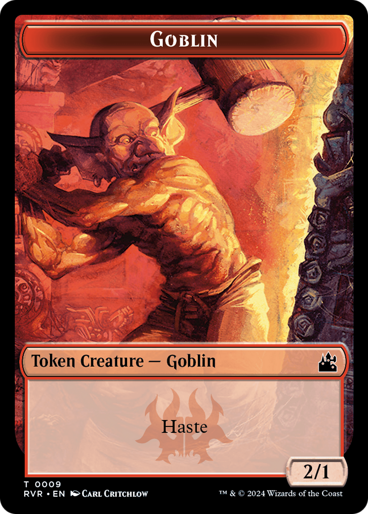 Goblin Token (0009) [Ravnica Remastered Tokens] | Shuffle n Cut Hobbies & Games