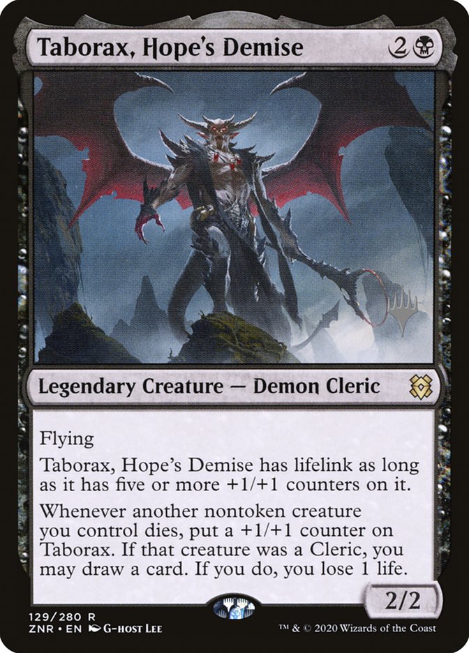 Taborax, Hope's Demise (Promo Pack) [Zendikar Rising Promos] | Shuffle n Cut Hobbies & Games