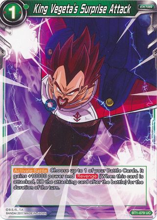 King Vegeta's Surprise Attack [BT1-079] | Shuffle n Cut Hobbies & Games