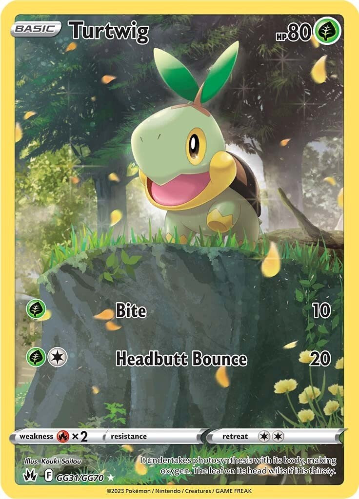 Turtwig (GG31/GG70) [Sword & Shield: Crown Zenith] | Shuffle n Cut Hobbies & Games