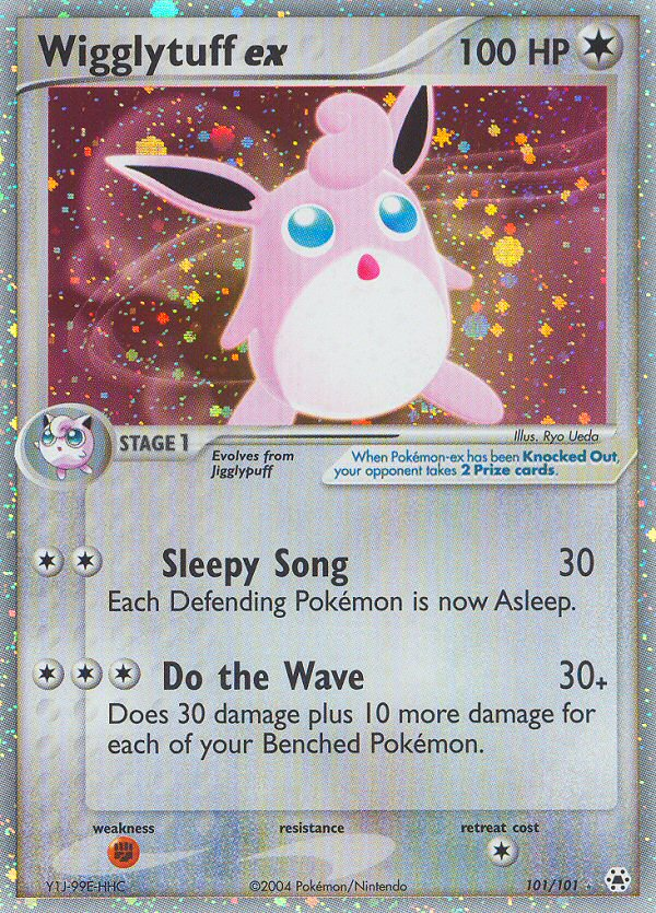 Wigglytuff ex (101/101) [EX: Hidden Legends] | Shuffle n Cut Hobbies & Games