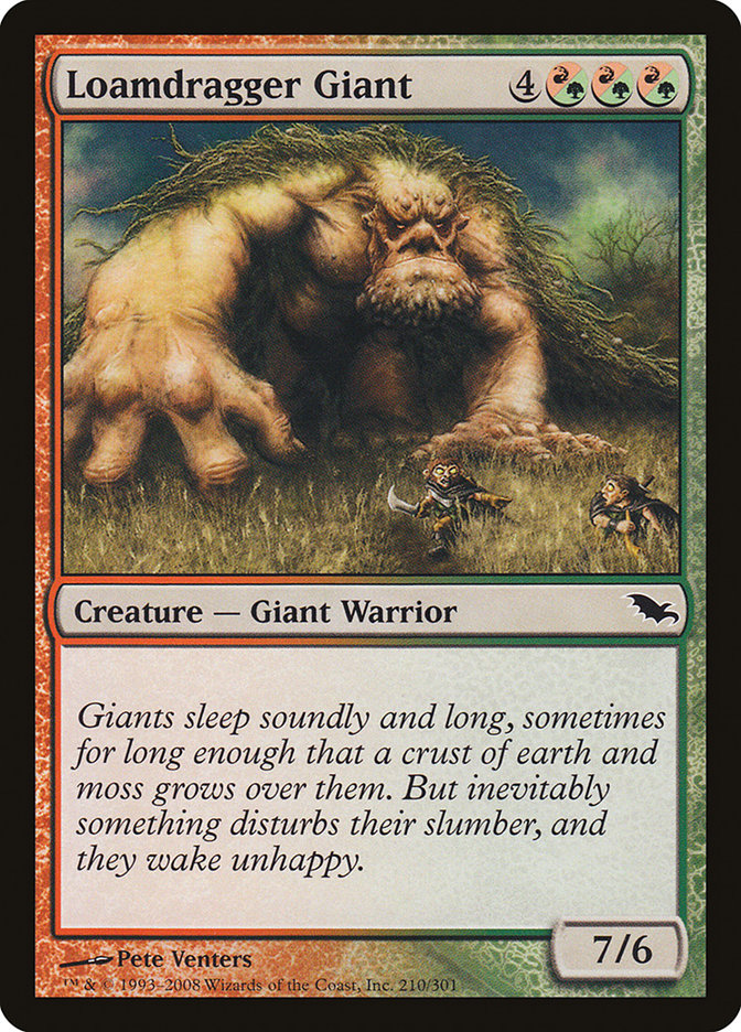 Loamdragger Giant [Shadowmoor] | Shuffle n Cut Hobbies & Games