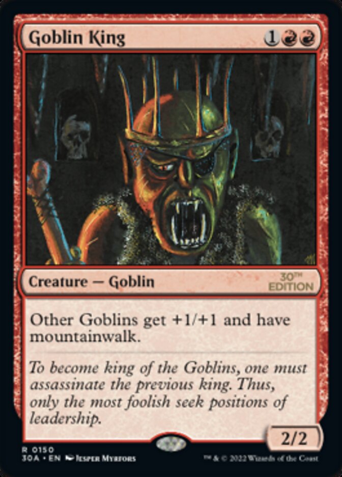 Goblin King [30th Anniversary Edition] | Shuffle n Cut Hobbies & Games