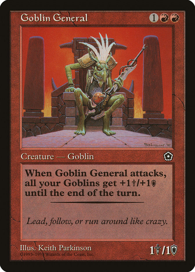 Goblin General [Portal Second Age] | Shuffle n Cut Hobbies & Games