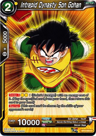 Intrepid Dynasty Son Gohan [BT4-084] | Shuffle n Cut Hobbies & Games