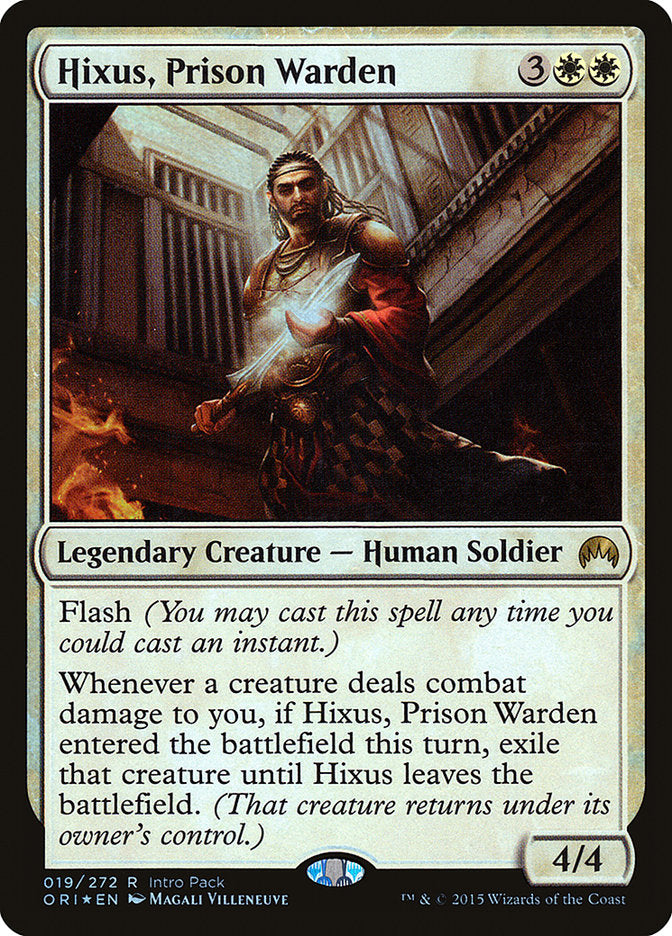 Hixus, Prison Warden (Intro Pack) [Magic Origins Promos] | Shuffle n Cut Hobbies & Games