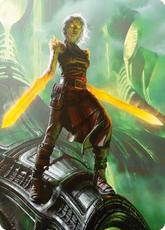 Nahiri, the Unforgiving Art Card [Phyrexia: All Will Be One Art Series] | Shuffle n Cut Hobbies & Games