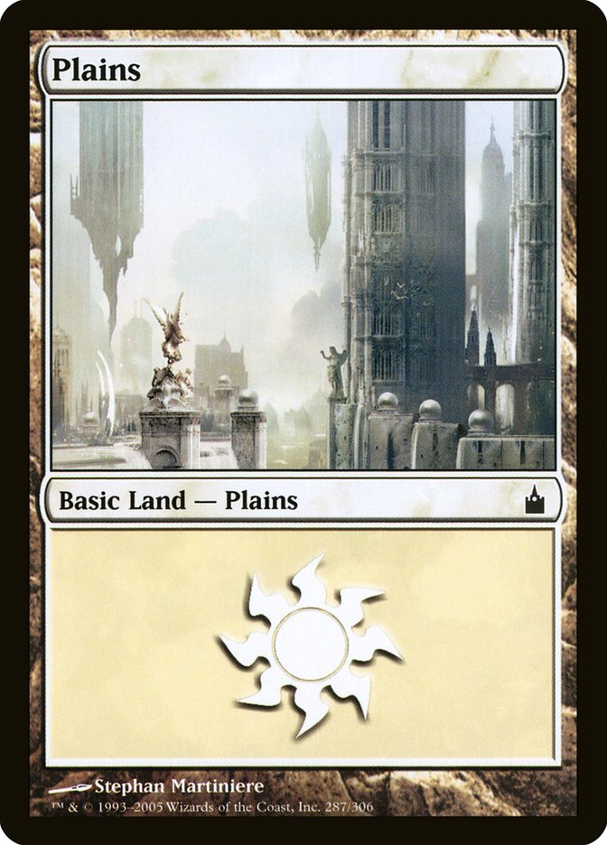 Plains (287) [Ravnica: City of Guilds] | Shuffle n Cut Hobbies & Games