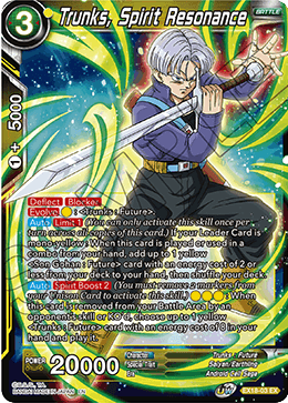 Trunks, Spirit Resonance [EX18-03] | Shuffle n Cut Hobbies & Games