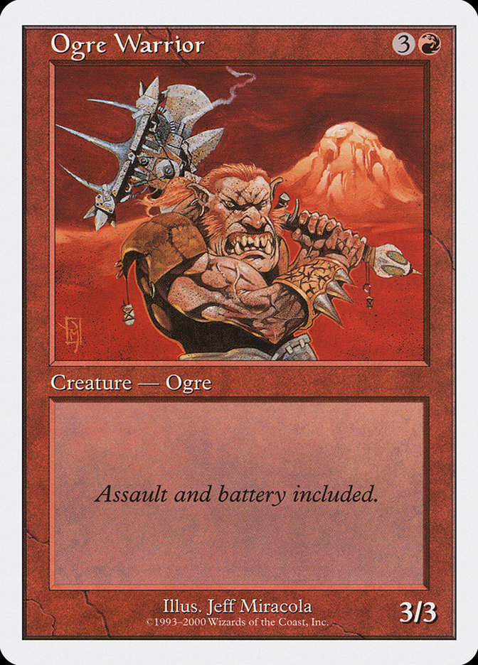 Ogre Warrior [Starter 2000] | Shuffle n Cut Hobbies & Games