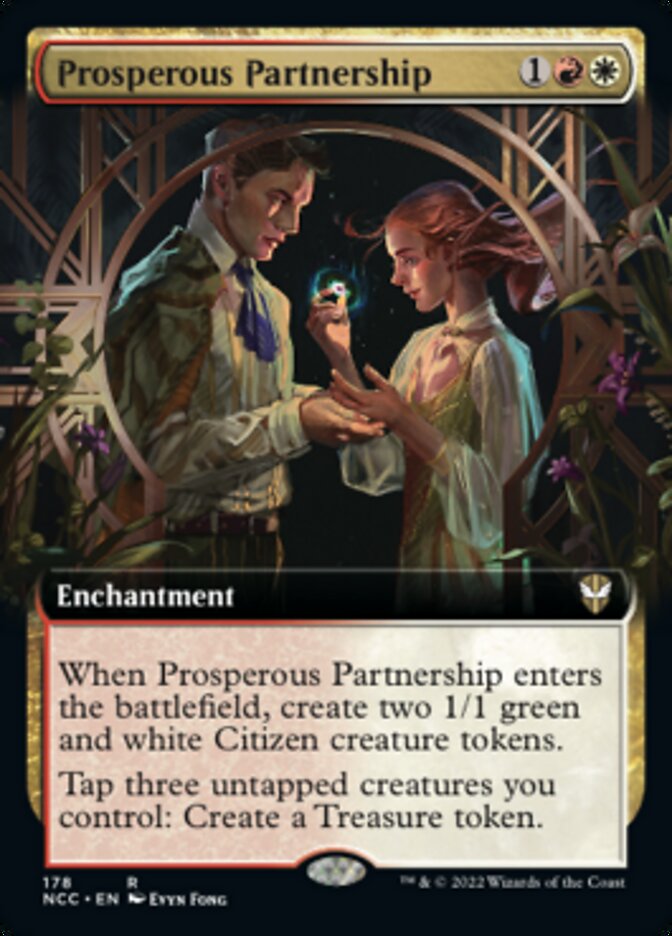 Prosperous Partnership (Extended Art) [Streets of New Capenna Commander] | Shuffle n Cut Hobbies & Games