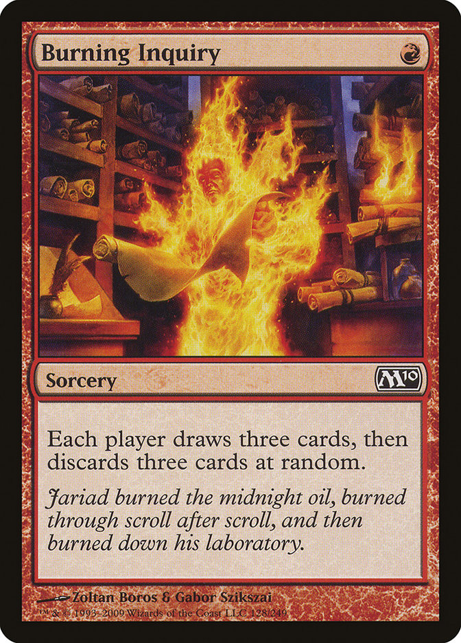 Burning Inquiry [Magic 2010] | Shuffle n Cut Hobbies & Games