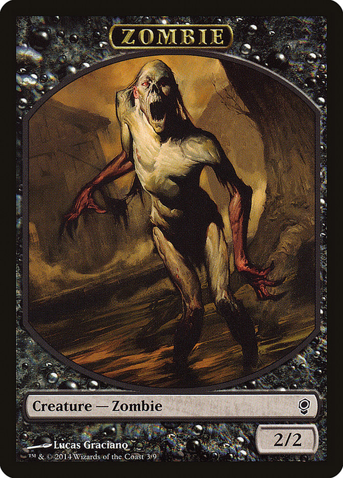 Zombie Token [Conspiracy Tokens] | Shuffle n Cut Hobbies & Games