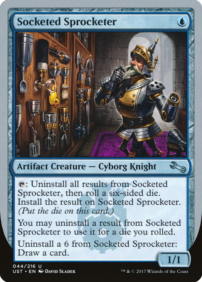 Socketed Sprocketer [Unstable] | Shuffle n Cut Hobbies & Games