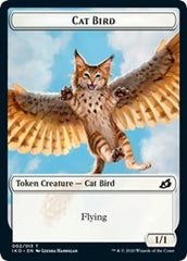 Cat Bird // Human Soldier (004) Double-Sided Token [Ikoria: Lair of Behemoths Tokens] | Shuffle n Cut Hobbies & Games