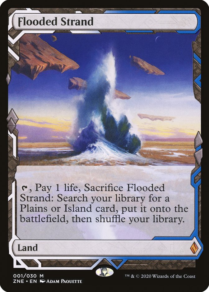 Flooded Strand (Expeditions) [Zendikar Rising Expeditions] | Shuffle n Cut Hobbies & Games