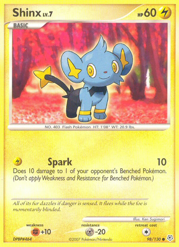 Shinx (98/130) [Diamond & Pearl: Base Set] | Shuffle n Cut Hobbies & Games