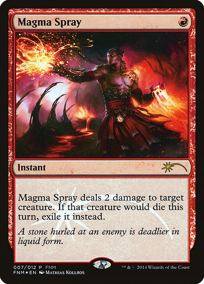 Magma Spray [Friday Night Magic 2014] | Shuffle n Cut Hobbies & Games