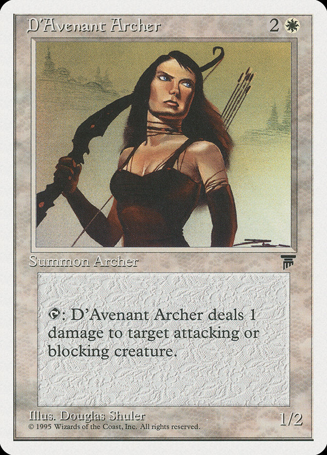 D'Avenant Archer [Chronicles] | Shuffle n Cut Hobbies & Games