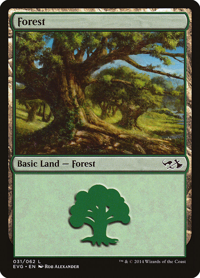 Forest (31) (Elves vs. Goblins) [Duel Decks Anthology] | Shuffle n Cut Hobbies & Games