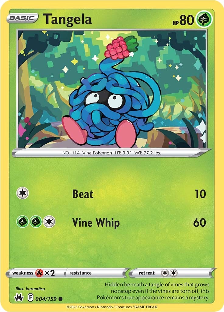 Tangela (004/159) [Sword & Shield: Crown Zenith] | Shuffle n Cut Hobbies & Games