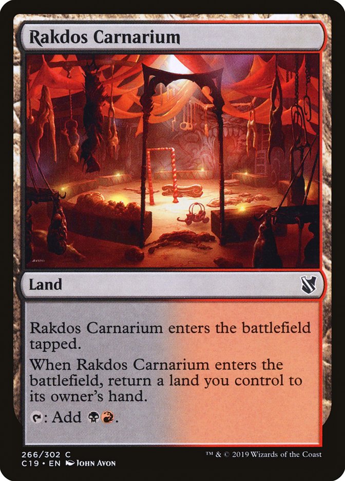 Rakdos Carnarium [Commander 2019] | Shuffle n Cut Hobbies & Games