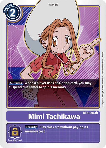 Mimi Tachikawa [BT3-096] [Release Special Booster Ver.1.5] | Shuffle n Cut Hobbies & Games