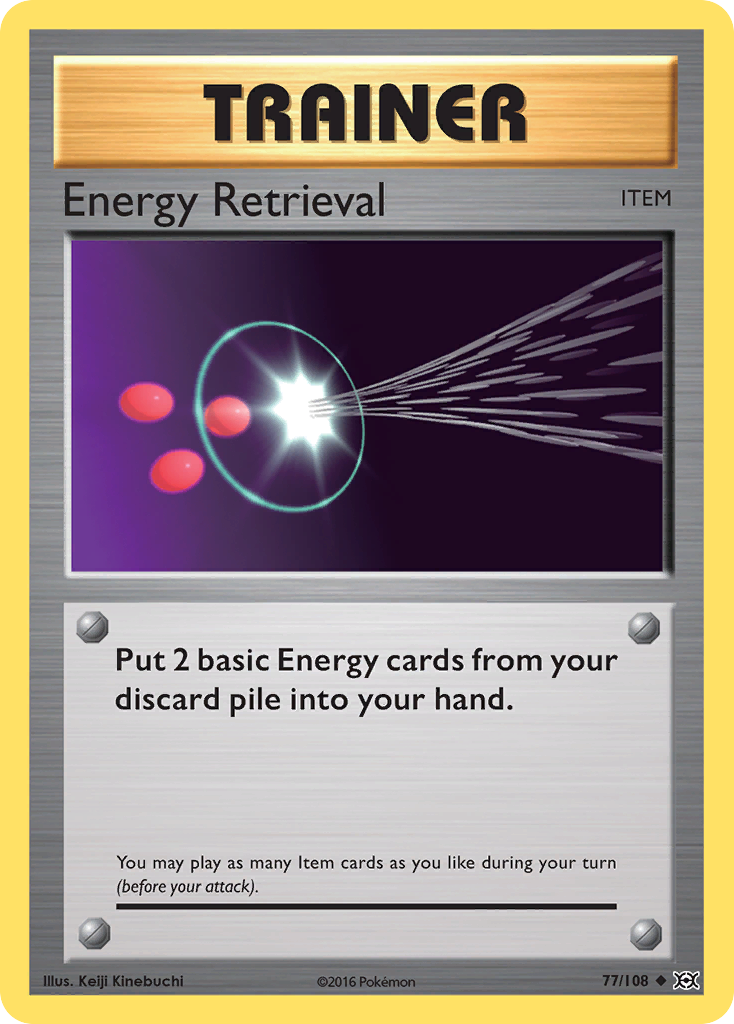 Energy Retrieval (77/108) [XY: Evolutions] | Shuffle n Cut Hobbies & Games