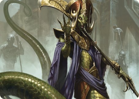 Sidisi, Brood Tyrant Art Card [Commander Masters Art Series] | Shuffle n Cut Hobbies & Games