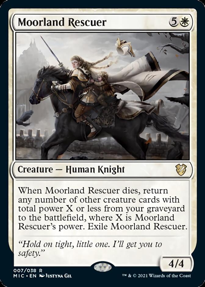 Moorland Rescuer [Innistrad: Midnight Hunt Commander] | Shuffle n Cut Hobbies & Games