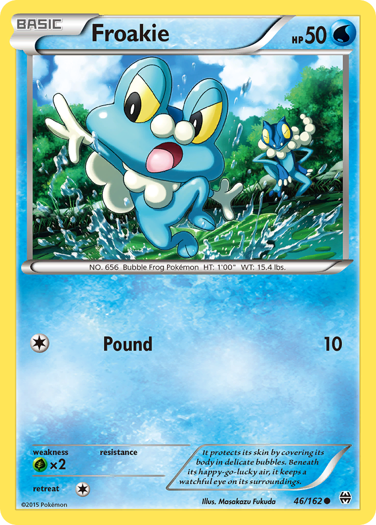 Froakie (46/162) [XY: BREAKthrough] | Shuffle n Cut Hobbies & Games