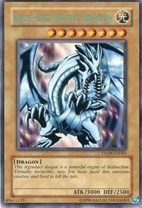 Blue-Eyes White Dragon (Blue) [DL09-EN001] Rare | Shuffle n Cut Hobbies & Games