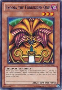 Exodia the Forbidden One (Red) [DL11-EN006] Rare | Shuffle n Cut Hobbies & Games